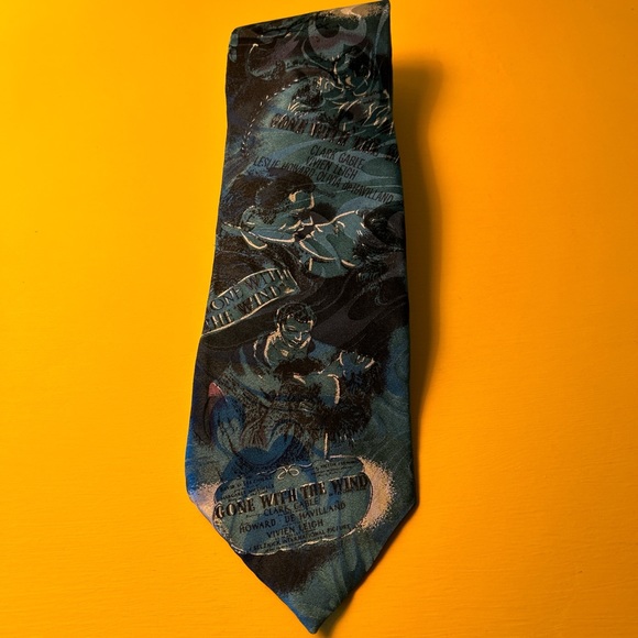 Gone With The Wind 1992 Movie Men’s Wembley Silk Necktie - Picture 1 of 5
